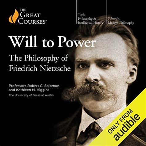 The Will to Power: The Philosophy of Friedrich Nietzsche (Audio ...