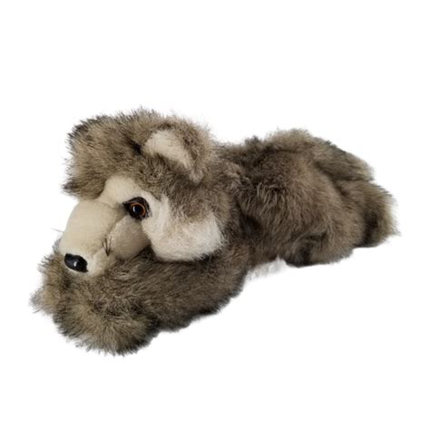 Purr-fection Husky Wolf Dog Plush Stuffed Animal Toy India | Ubuy