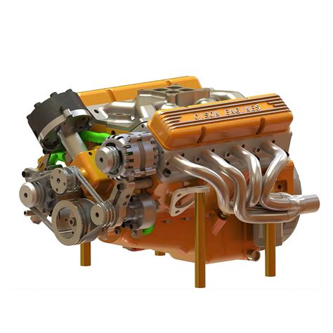 Image result for Running Model V8 Engine Kit