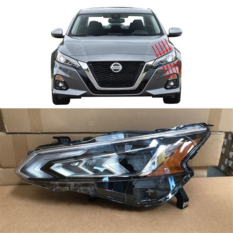 Headlight Replacement for 2019 2020 2021 Nissan Altima Left Driver Full LED | eBay