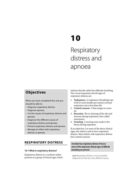 Newborn Care: Respiratory distress and phototherapy | PDF