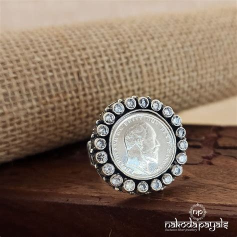 Vintage Coin Finger Ring (F2527) – Nakoda Payals