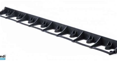 Black plastic lawn edging TERRABORD SOLID 55mm - pallet of 800 pieces ...