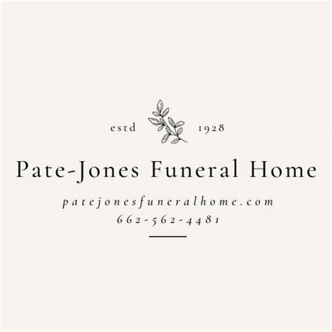 Pate - Jones Funeral Home | Senatobia MS