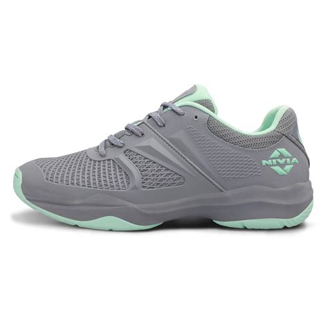 Nivia Jury Badminton Shoes for Men, Mesh & PU Upper, TPU Shank Plate ...