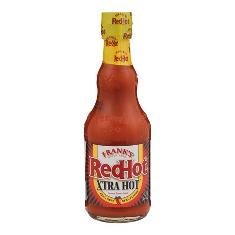 Franks Redhot Extra Hot Cayenne Pepper Sauce, 12 Fluid Ounce -- 12 per ...