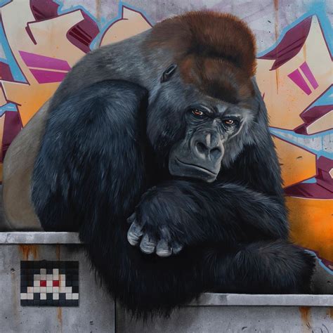 Endangered Animal Graffiti by Dave Baranes