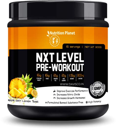 NXT Level Pre-Workout:7 Essential Pre-Workout ingredients in 1 formula ...