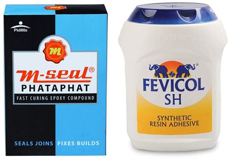 Pidilite M-Seal Phataphat Fast Curing Epoxy Compound Putty Sealant ...