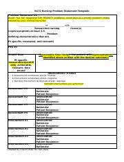 Image result for Nursing Problem Statement Examples