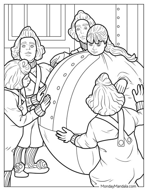 18 Willy Wonka Coloring Pages (Free PDF Printables)