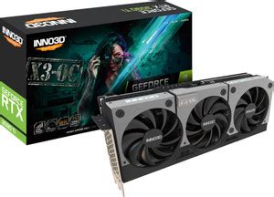 Inno3D RTX 3090 TI 24GB X3 OC GDDR6X 24 GB NVIDIA Chipset 384 bit 1890 ...