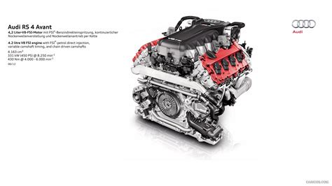 Audi RS4 Avant | 2013MY 4.2 Liter V8 FSI Engine