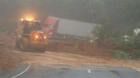 Route 33 closed due to mudslide at border with Greene County