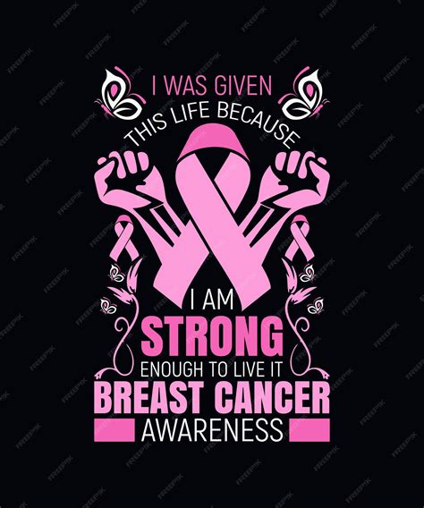 Premium Vector | Breast Cancer Awareness Quotes Tshirt Design for Print ...