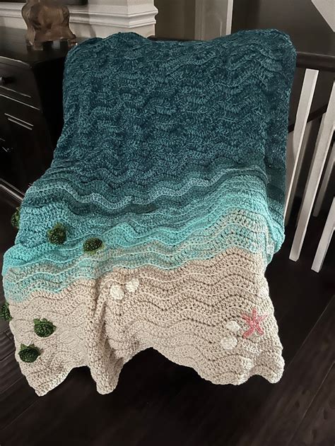 Image result for Crochet Sea Turtle Blanket Pattern