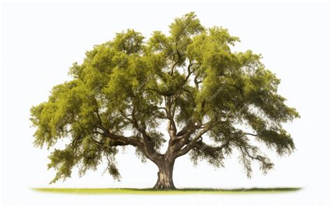 Premium AI Image | Majestic Willow Oak Tree A Grandeur of Nature Grace ...