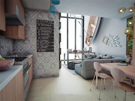 loft风格设计工作室装修设计案例效果图_岚禾办公空间设计