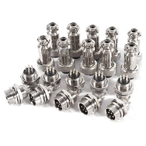 Aviation Wire Connector Plug, Aviation Connector, 12mm Multipurpose ...