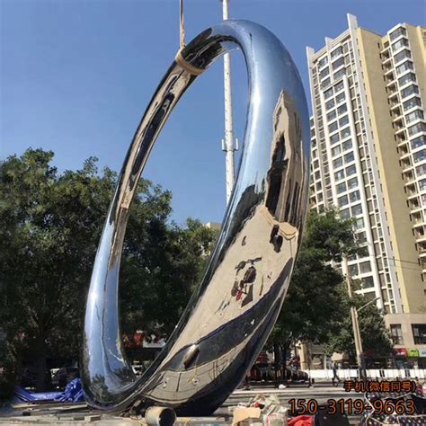 不锈钢戒指_城市广场景观雕塑_厂家图片价格-玉海雕塑