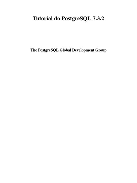 Image result for PostgreSQL SQL Tutorial