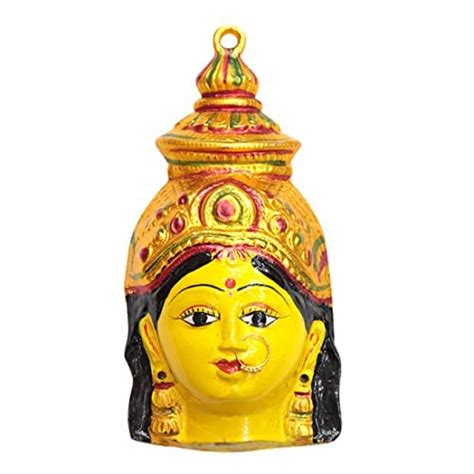 Buy MOONPLUS God Ornament Goddess Varalakshmi Face,Mugam,Navarathri ...