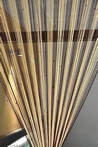 Buy HFI 2 Piece Polyester Threads String Long Door Curtain - 9ft, Brown ...