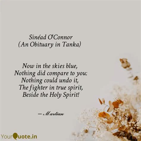 Sinéad O'Connor (An Obitu... | Quotes & Writings by Martian Mirth ...