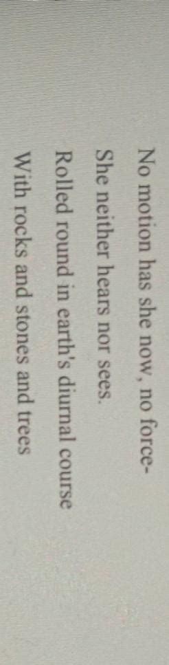 which poetic device has been used by the poet in the 3rd line of the ...