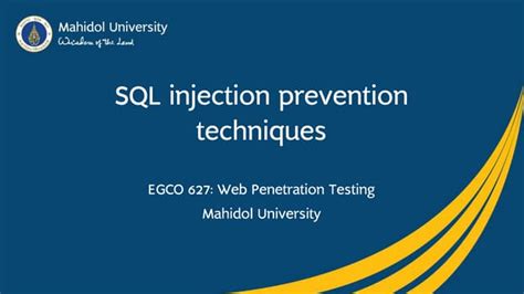 Image result for SQL Injection Prevention