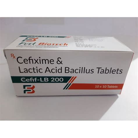 CEFIF-LB 200 Tablets Fuel Biotech