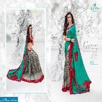 kalista Sun flower Wholesale Saree market - textiledeal.in