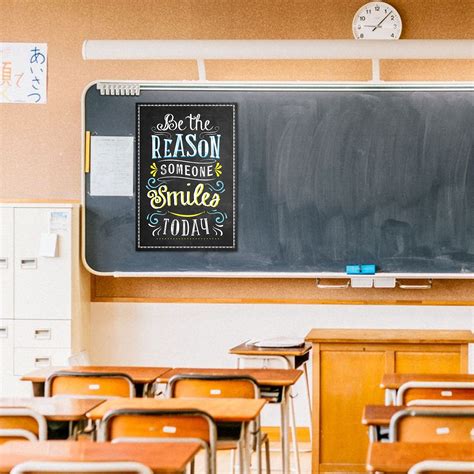 Chalkboard Style Motivational Classroom Posters (11.5" x 17 ...
