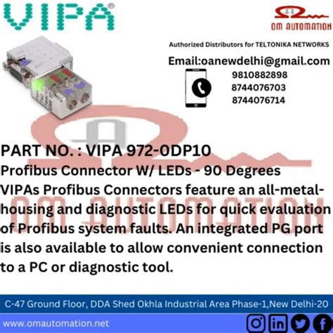 Profibus Connector - Vipa Profibus Connector Manufacturer from New Delhi