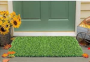 Buy IVAZA Polypropylene Artificial Grass 30 MM Floor Door Mat in Home ...