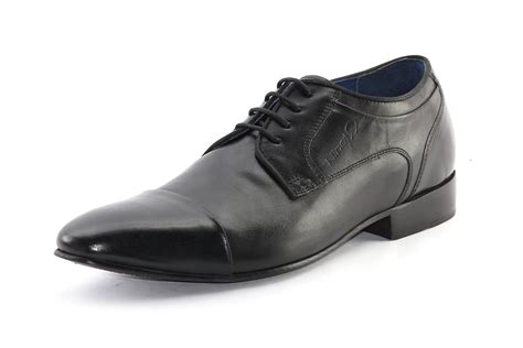 Buy Ninety9steps Men's Black Leather Derby Shoes - 12 UK at Amazon.in