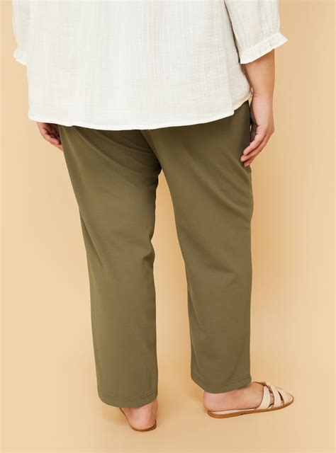 Buy Women Solid Trousers Online at just Rs. 1099.0 - 1000016298222 ...