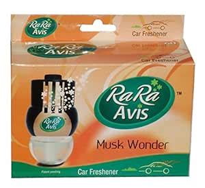 RaRa Avis Car Air Freshener Musk Wonder Starter Kit : Amazon.in: Car ...