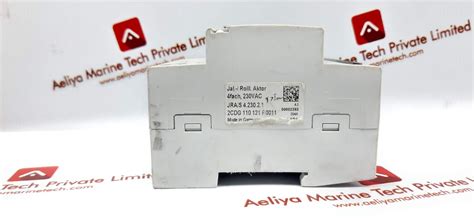 Abb i-bus knx jra/s 4.230.2.1 shutter actuator – Aeliya Marine Tech