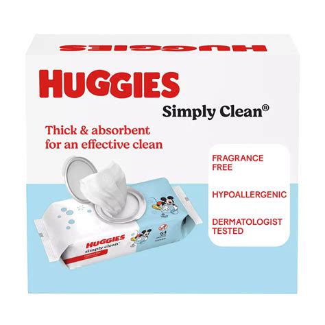Huggies Simply Clean Baby Wipes - Unscented, 3 pk - Shop Baby wipes at ...