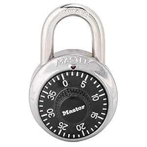 Rotary Digit Code Combination Padlock, Zinc Alloy Round Security Lock ...