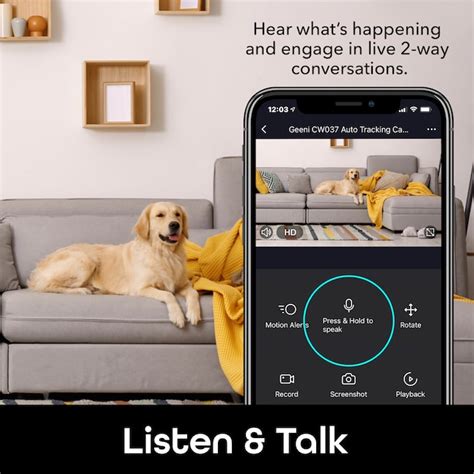 Geeni Scope Indoor 1-Camera Plug-in Standard Micro Sd Security Camera ...