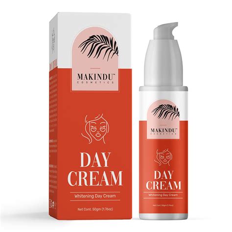 MAKINDU Skin Brightening Day Cream For Even Skin Tone, Blended With ...