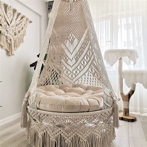 Macrame swing - Emerald design – Alaaya Decor