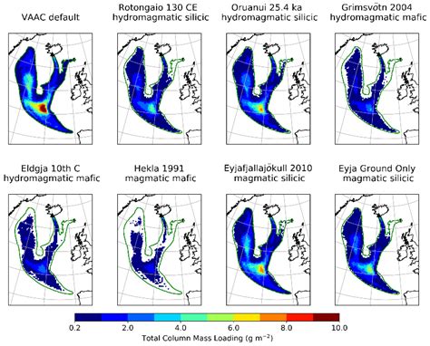 Sensitivity of Volcanic Ash Dispersion Modelling to Input Grain Size ...