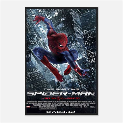 The Amazing Spider-Man Movie Poster, Spider-Man Movie Poster, Andrew ...