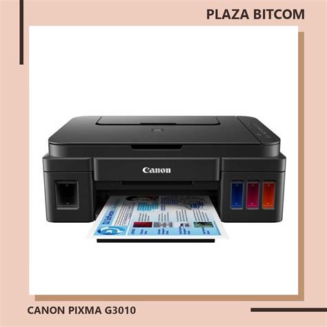 Printer Canon Pixma G3010 All in One Print Scan Copy – BITCOM PLAZA