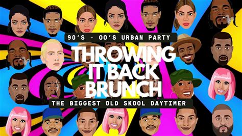 THROWING IT BACK 90s/00s BRUNCH - SAT 20 MAY - BIRMINGHAM, Birmingham ...