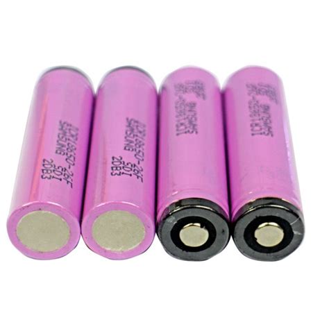 Samsung 18650 2600mAh 3.7v Protected Rechargeable Li-ion Battery ...