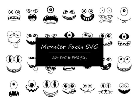 Buy Monster Face SVG, Monster SVG, Mama's Little Monster SVG, Cartoon ...